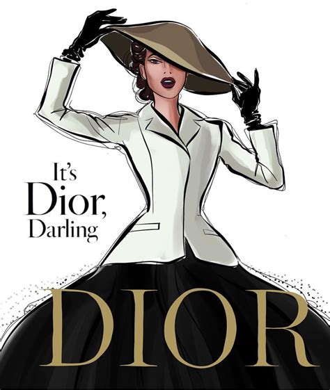 dior lady art 8|Dior drawings.